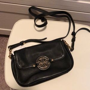 Tory Burch black small crossbody purse